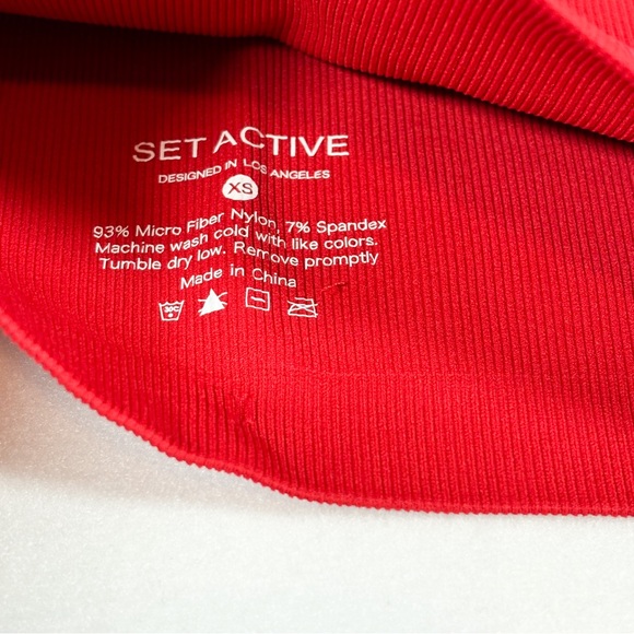 Set active red matching set - Picture 4 of 9